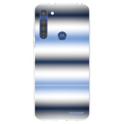 Átlátszó szilikon tok az alábbi mobiltelefonokra Motorola Moto G8 - Static Lines