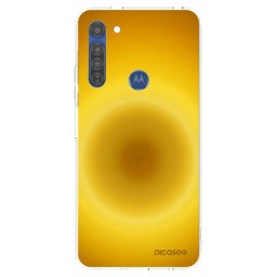Átlátszó szilikon tok az alábbi mobiltelefonokra Motorola Moto G8 - Solar Pulse