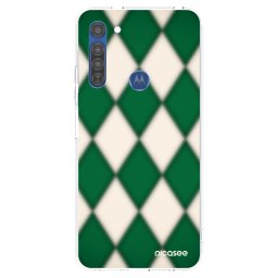 Átlátszó szilikon tok az alábbi mobiltelefonokra Motorola Moto G8 - Emerald Diamond