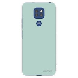 Átlátszó szilikon tok az alábbi mobiltelefonokra Motorola Moto G9 Play - Pastel Charm