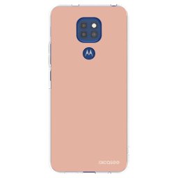 Átlátszó szilikon tok az alábbi mobiltelefonokra Motorola Moto G9 Play - Lullaby