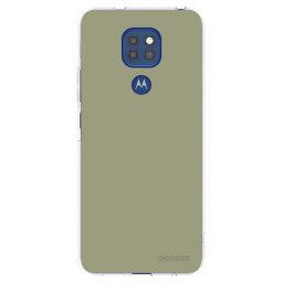 Átlátszó szilikon tok az alábbi mobiltelefonokra Motorola Moto G9 Play - Dewy Dawn