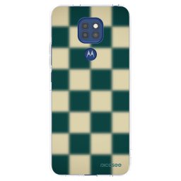 Átlátszó szilikon tok az alábbi mobiltelefonokra Motorola Moto G9 Play - Shadow Chess