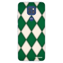 Átlátszó szilikon tok az alábbi mobiltelefonokra Motorola Moto G9 Play - Emerald Diamond