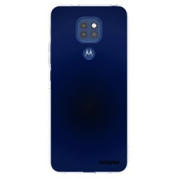 Átlátszó szilikon tok az alábbi mobiltelefonokra Motorola Moto G9 Play - Deep Ocean