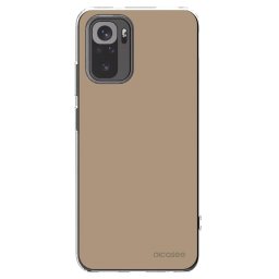 Átlátszó szilikon tok az alábbi mobiltelefonokra Xiaomi Redmi Note 10 - Soft Sand
