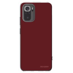 Átlátszó szilikon tok az alábbi mobiltelefonokra Xiaomi Redmi Note 10 - Red Bliss