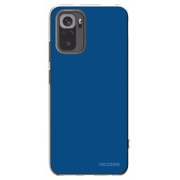 Átlátszó szilikon tok az alábbi mobiltelefonokra Xiaomi Redmi Note 10 - Navy Blue