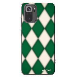Átlátszó szilikon tok az alábbi mobiltelefonokra Xiaomi Redmi Note 10 - Emerald Diamond