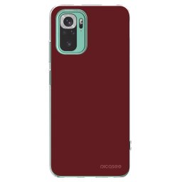 Átlátszó szilikon tok az alábbi mobiltelefonokra Xiaomi Redmi Note 10 Pro - Red Bliss
