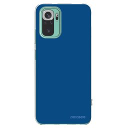 Átlátszó szilikon tok az alábbi mobiltelefonokra Xiaomi Redmi Note 10 Pro - Navy Blue