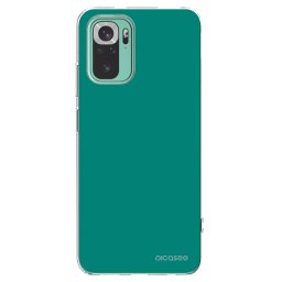 Átlátszó szilikon tok az alábbi mobiltelefonokra Xiaomi Redmi Note 10 Pro - Emerald Mist