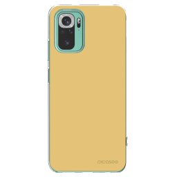 Átlátszó szilikon tok az alábbi mobiltelefonokra Xiaomi Redmi Note 10 Pro - Canary Crystal