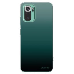 Átlátszó szilikon tok az alábbi mobiltelefonokra Xiaomi Redmi Note 10 Pro - Verdant Fade