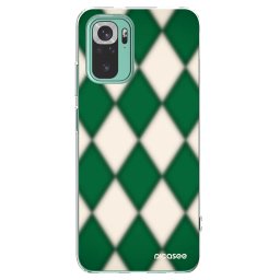 Átlátszó szilikon tok az alábbi mobiltelefonokra Xiaomi Redmi Note 10 Pro - Emerald Diamond