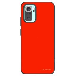Fekete szilikon tok az alábbi mobiltelefonokra Xiaomi Redmi Note 10 Pro - Maranello Red
