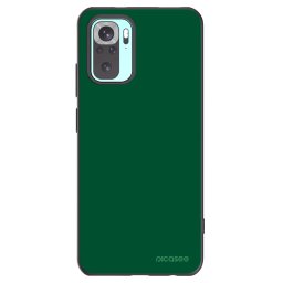 Fekete szilikon tok az alábbi mobiltelefonokra Xiaomi Redmi Note 10 Pro - Green Gleam