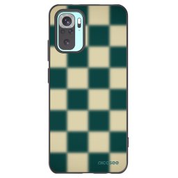 Fekete szilikon tok az alábbi mobiltelefonokra Xiaomi Redmi Note 10 Pro - Shadow Chess