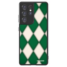 ULTIMATE CASE Samsung Galaxy S21 Ultra 5G G998B - készülékre - Emerald Diamond