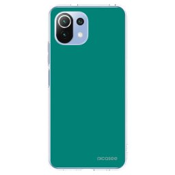 Átlátszó szilikon tok az alábbi mobiltelefonokra Xiaomi Mi 11 Lite - Emerald Mist