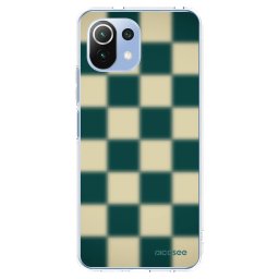 Átlátszó szilikon tok az alábbi mobiltelefonokra Xiaomi Mi 11 Lite - Shadow Chess