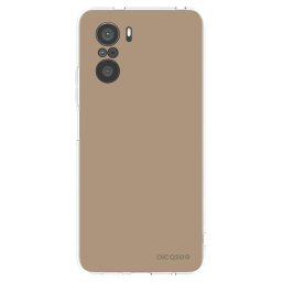 Átlátszó szilikon tok az alábbi mobiltelefonokra Xiaomi Poco F3 - Soft Sand