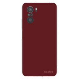Átlátszó szilikon tok az alábbi mobiltelefonokra Xiaomi Poco F3 - Red Bliss
