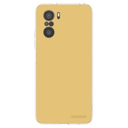 Átlátszó szilikon tok az alábbi mobiltelefonokra Xiaomi Poco F3 - Canary Crystal
