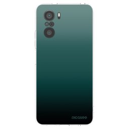 Átlátszó szilikon tok az alábbi mobiltelefonokra Xiaomi Poco F3 - Verdant Fade