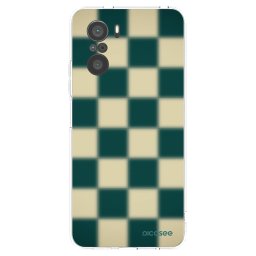 Átlátszó szilikon tok az alábbi mobiltelefonokra Xiaomi Poco F3 - Shadow Chess