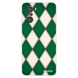Átlátszó szilikon tok az alábbi mobiltelefonokra Xiaomi Poco F3 - Emerald Diamond
