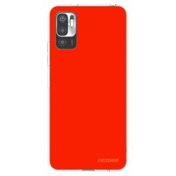 Átlátszó szilikon tok az alábbi mobiltelefonokra Xiaomi Redmi Note 10 5G - Maranello Red