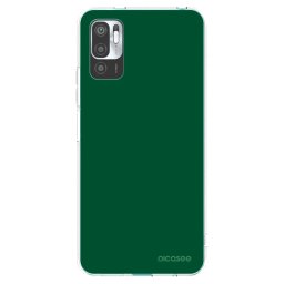 Átlátszó szilikon tok az alábbi mobiltelefonokra Xiaomi Redmi Note 10 5G - Green Gleam