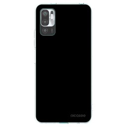 Átlátszó szilikon tok az alábbi mobiltelefonokra Xiaomi Redmi Note 10 5G - Black Bliss