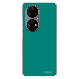 Átlátszó szilikon tok az alábbi mobiltelefonokra Huawei P50 - Emerald Mist
