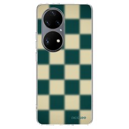 Átlátszó szilikon tok az alábbi mobiltelefonokra Huawei P50 - Shadow Chess