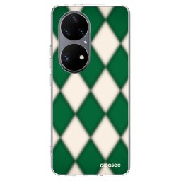 Átlátszó szilikon tok az alábbi mobiltelefonokra Huawei P50 - Emerald Diamond