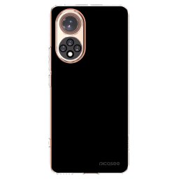 Átlátszó szilikon tok az alábbi mobiltelefonokra Huawei Nova 9 - Black Bliss