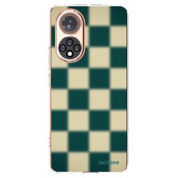 Átlátszó szilikon tok az alábbi mobiltelefonokra Huawei Nova 9 - Shadow Chess