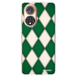 Átlátszó szilikon tok az alábbi mobiltelefonokra Huawei Nova 9 - Emerald Diamond