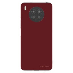 Átlátszó szilikon tok az alábbi mobiltelefonokra Huawei Nova 8i - Red Bliss