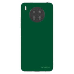 Átlátszó szilikon tok az alábbi mobiltelefonokra Huawei Nova 8i - Green Gleam