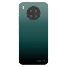 Átlátszó szilikon tok az alábbi mobiltelefonokra Huawei Nova 8i - Verdant Fade