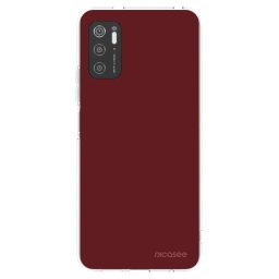 Átlátszó szilikon tok az alábbi mobiltelefonokra Xiaomi Poco M3 Pro 5G - Red Bliss