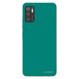 Átlátszó szilikon tok az alábbi mobiltelefonokra Xiaomi Poco M3 Pro 5G - Emerald Mist