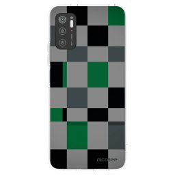 Átlátszó szilikon tok az alábbi mobiltelefonokra Xiaomi Poco M3 Pro 5G - Block Grid