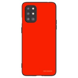 Fekete szilikon tok az alábbi mobiltelefonokra OnePlus 8T - Maranello Red