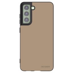 Fekete szilikon tok az alábbi mobiltelefonokra Samsung Galaxy S21 FE 5G - Soft Sand