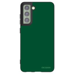Fekete szilikon tok az alábbi mobiltelefonokra Samsung Galaxy S21 FE 5G - Green Gleam