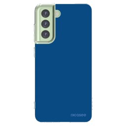 Átlátszó szilikon tok az alábbi mobiltelefonokra Samsung Galaxy S21 FE 5G - Navy Blue